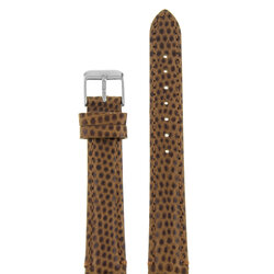 MAKNAMARA 16 мм корич рептилия сер заст MP-16043