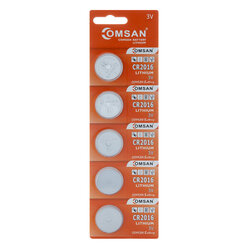 COMSAN CR2016, LITHIUM (5BL)